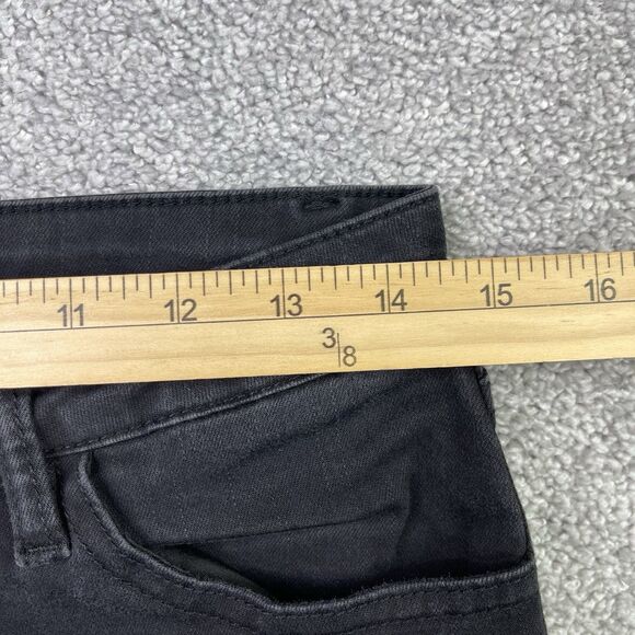 Kancan Jeans Women’s 29X27 Black Ankle Skinny Mid-Rise Stretch Denim Preppy - Picture 7 of 11